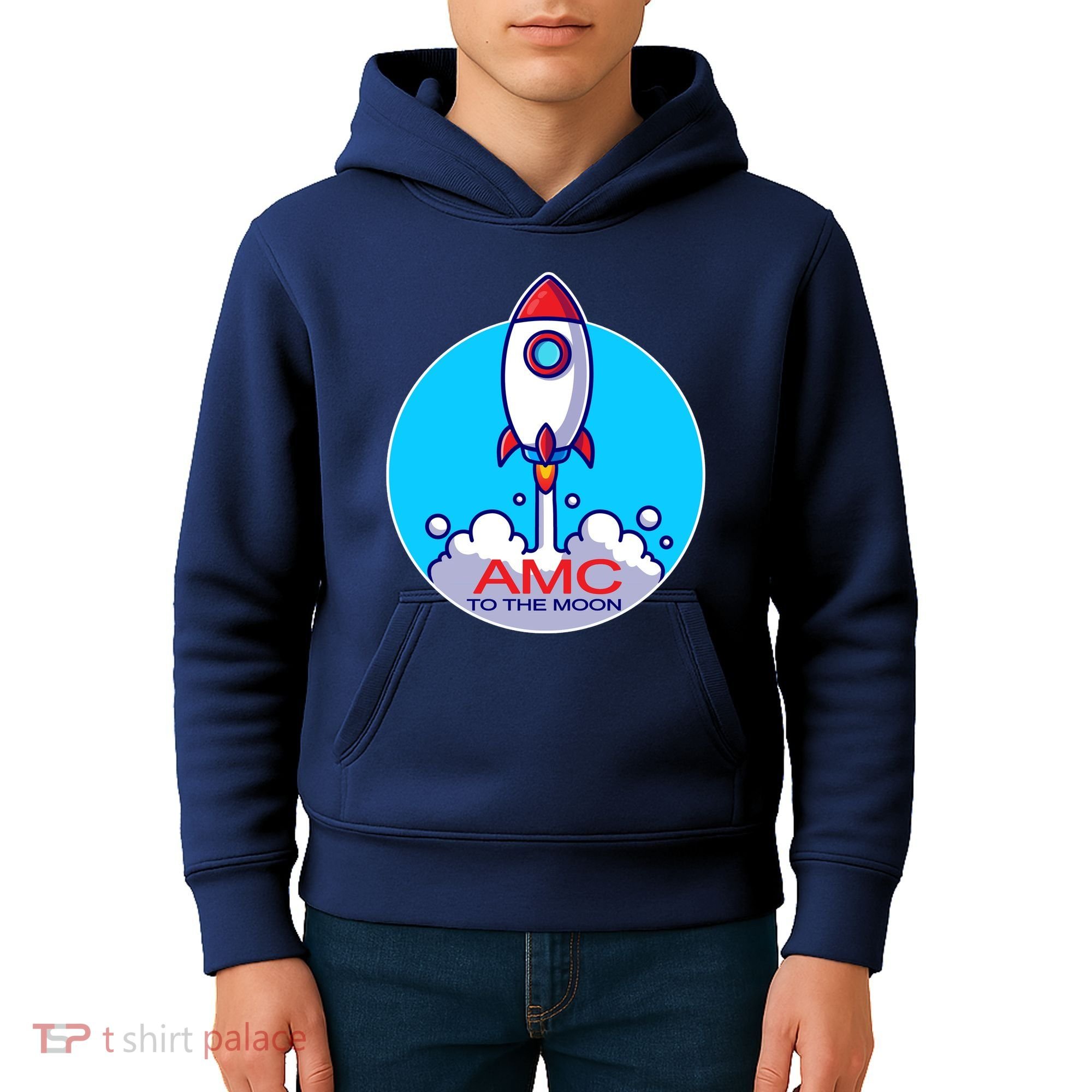 AMC To The Moon Kids Hoodie