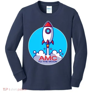 AMC To The Moon Kids Long Sleeve Shirt