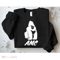 AMC To The Moon Apes Of Wall Street Sweatshirt thumb 2