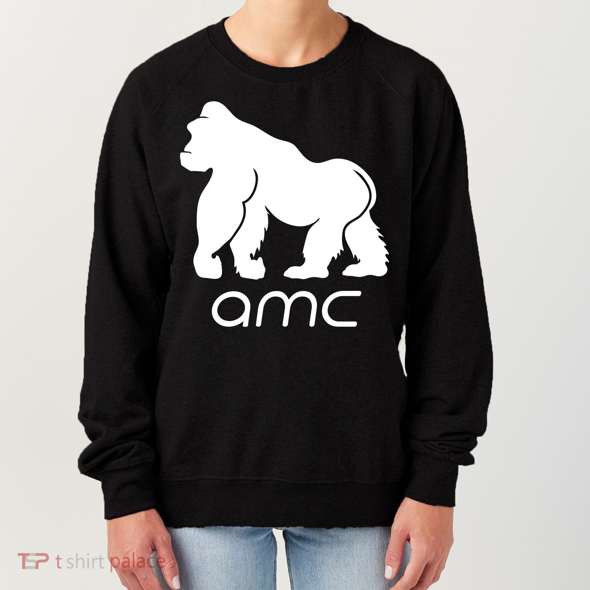AMC To the moon Short Squeeze Ape Women's Sweatshirt