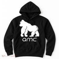 AMC To the moon Short Squeeze Ape Hoodie thumb 0