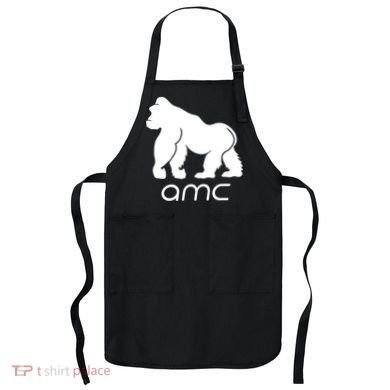 AMC To the moon Short Squeeze Ape Apron