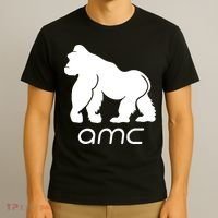 AMC To the moon Short Squeeze Ape T-Shirt thumb 3