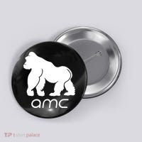 AMC To the moon Short Squeeze Ape Button thumb 0