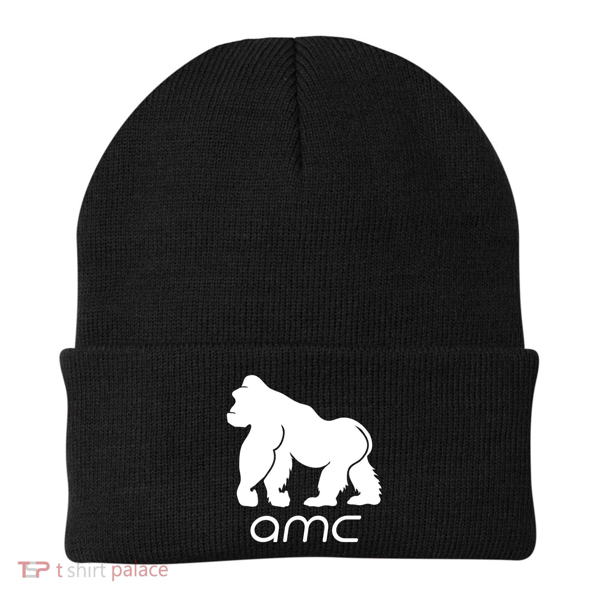 AMC To the moon Short Squeeze Ape Beanie