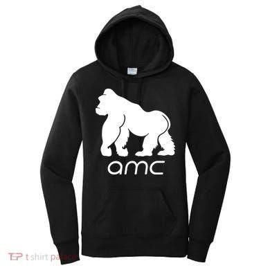 AMC To the moon Short Squeeze Ape Women's Hoodie