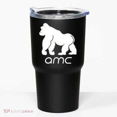 AMC To the moon Short Squeeze Ape Tumbler