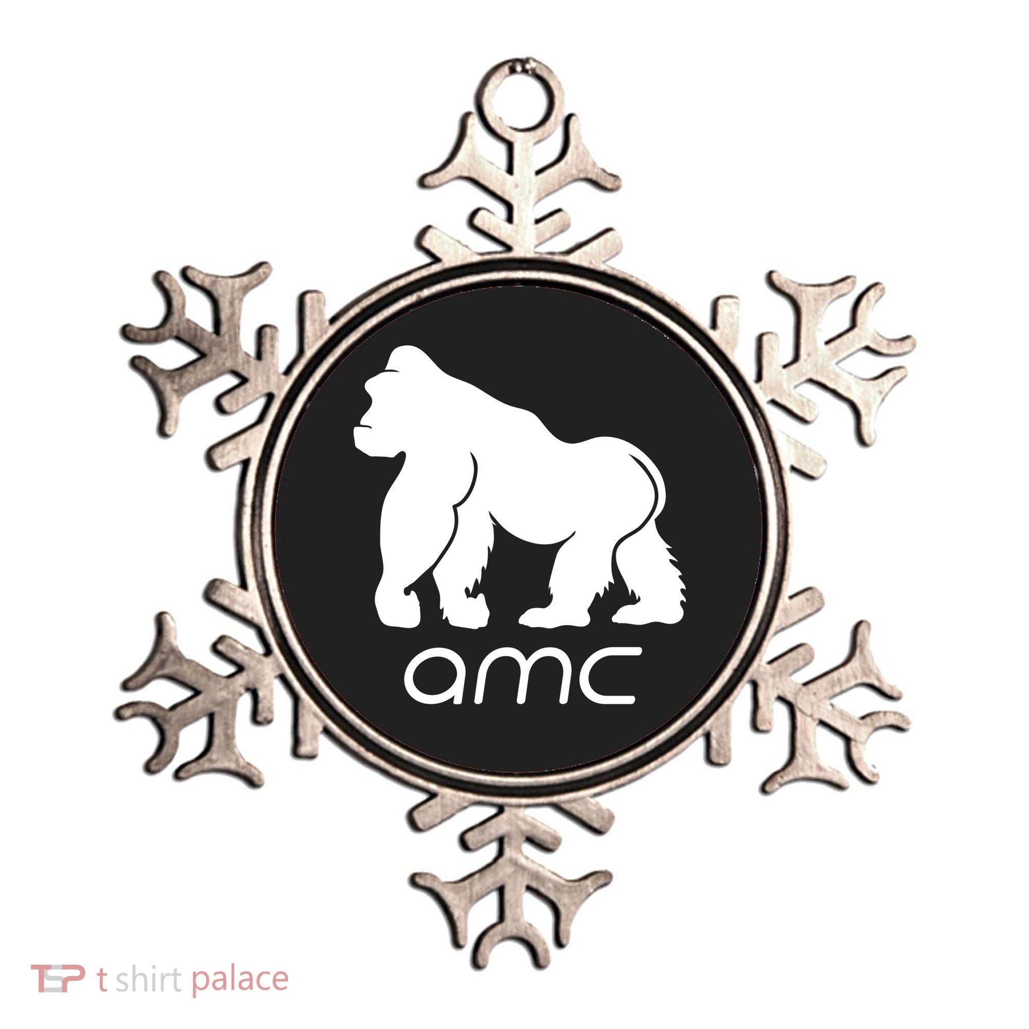 AMC To the moon Short Squeeze Ape Ornament