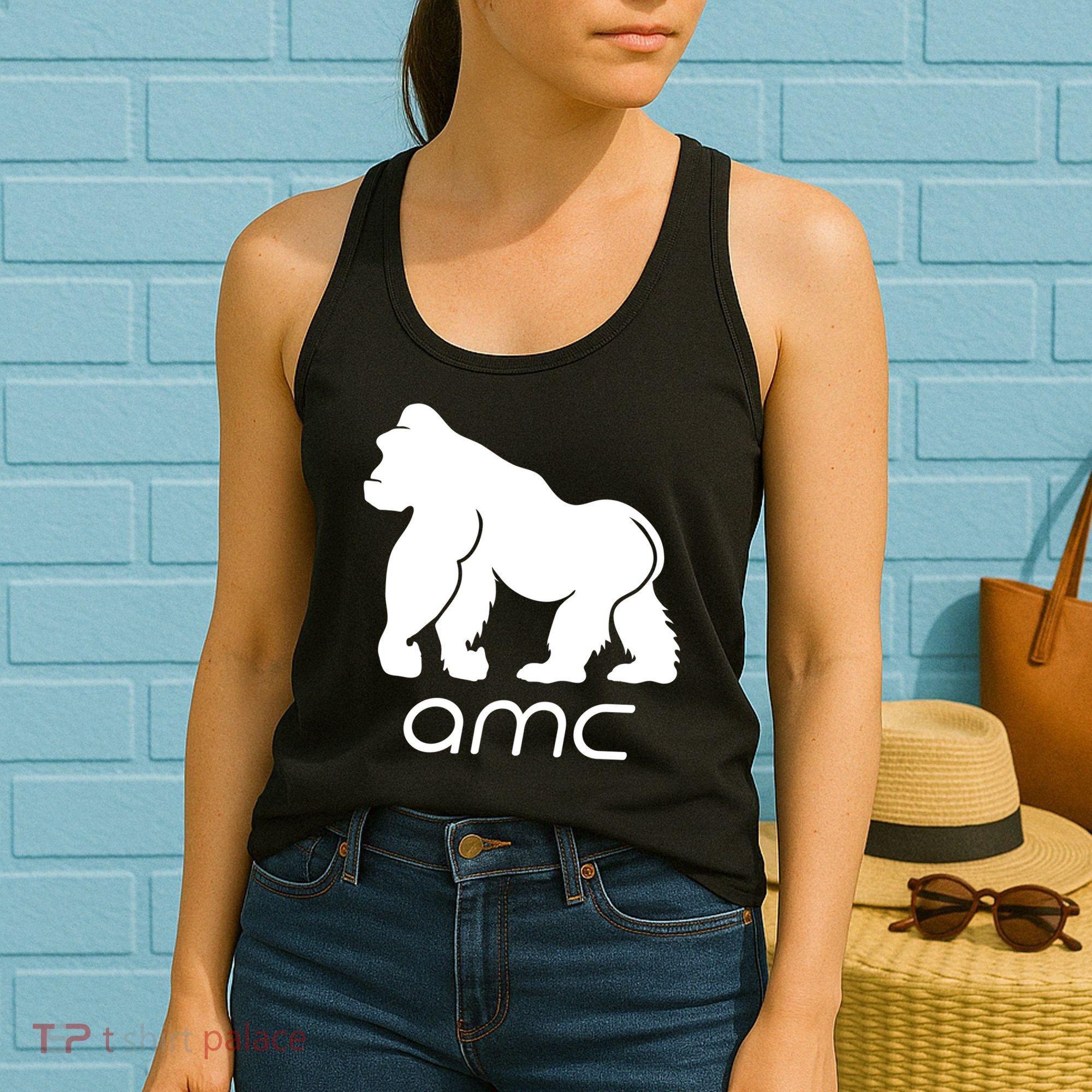 AMC To the moon Short Squeeze Ape Women's Tank Top