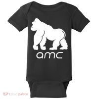 AMC To the moon Short Squeeze Ape Baby Bodysuit thumb 0