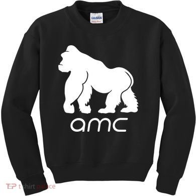 AMC To the moon Short Squeeze Ape Kids Sweatshirt