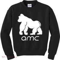 AMC To the moon Short Squeeze Ape Kids Sweatshirt thumb 0