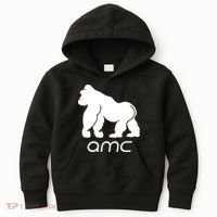 AMC To the moon Short Squeeze Ape Kids Hoodie thumb 0