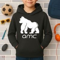 AMC To the moon Short Squeeze Ape Kids Hoodie thumb 2