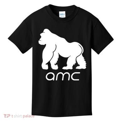 AMC To the moon Short Squeeze Ape Kids T-Shirt