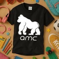 AMC To the moon Short Squeeze Ape Kids T-Shirt thumb 3