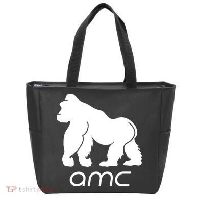 AMC To the moon Short Squeeze Ape Tote Bag