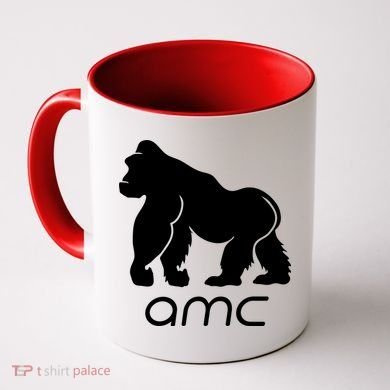 AMC To the moon Short Squeeze Ape Coffee Mug