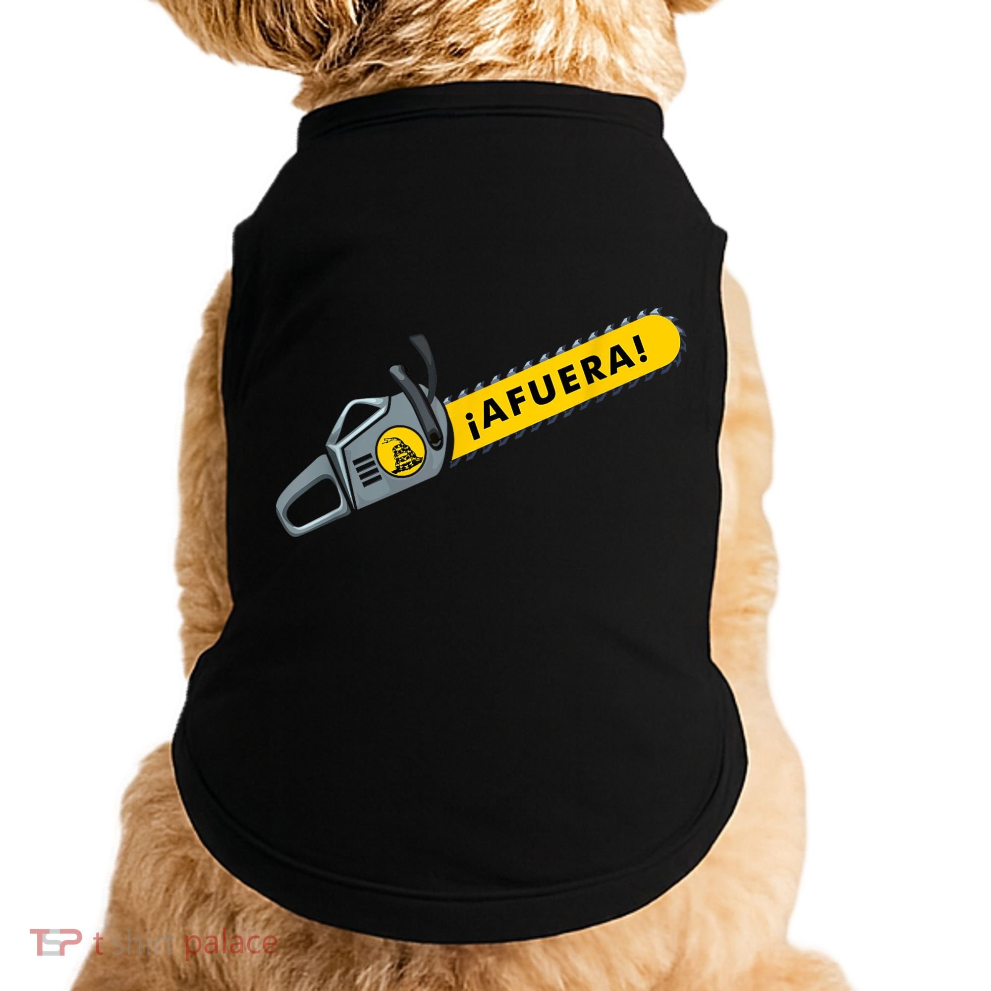 Afuera Milei Chainsaw Libertarian Ancap Liberty Freedom Doggie Tank