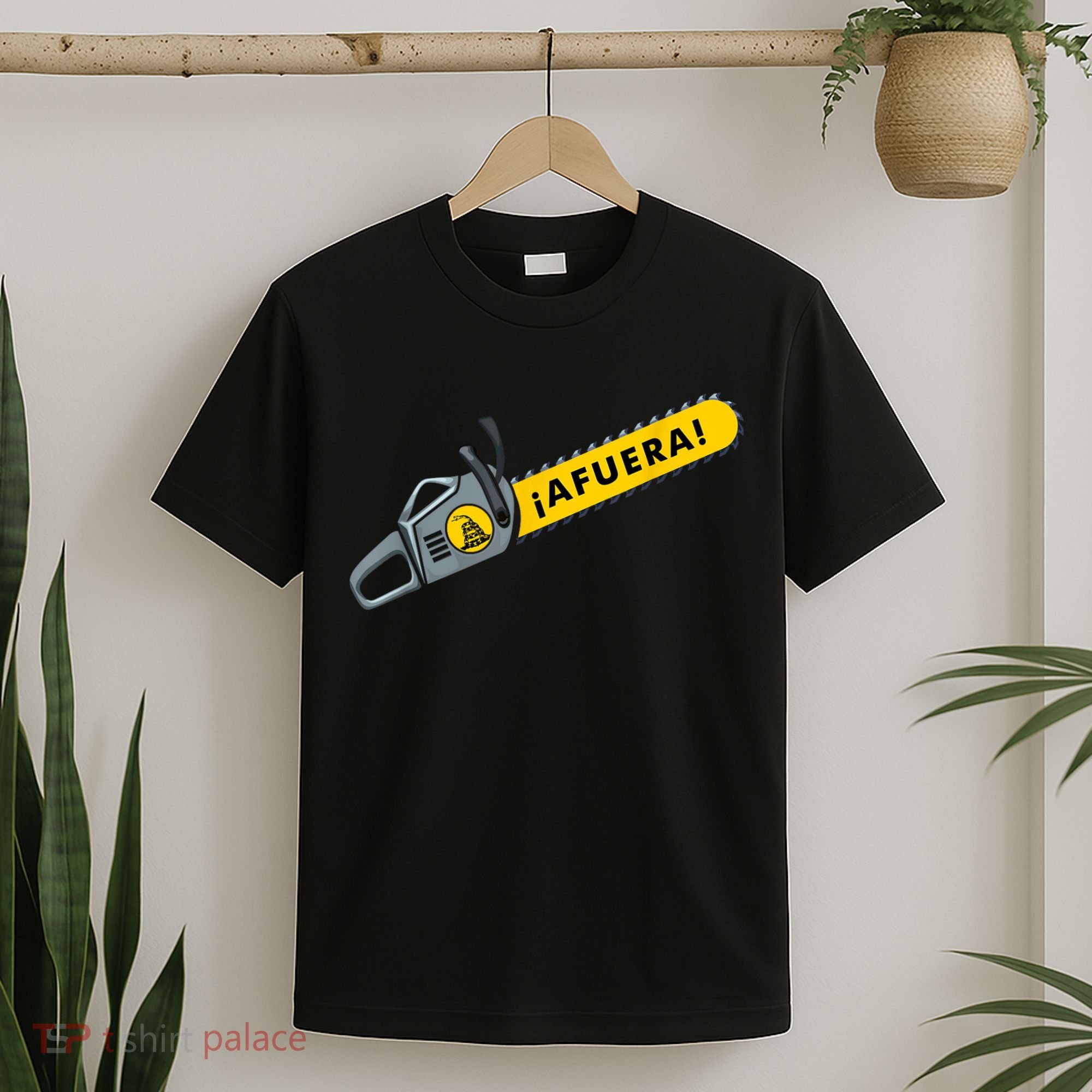 Afuera Milei Chainsaw Libertarian Ancap Liberty Freedom T-Shirt