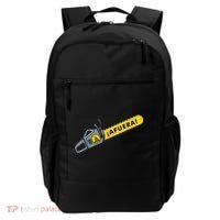 Afuera Milei Chainsaw Libertarian Ancap Liberty Freedom Backpack thumb 0