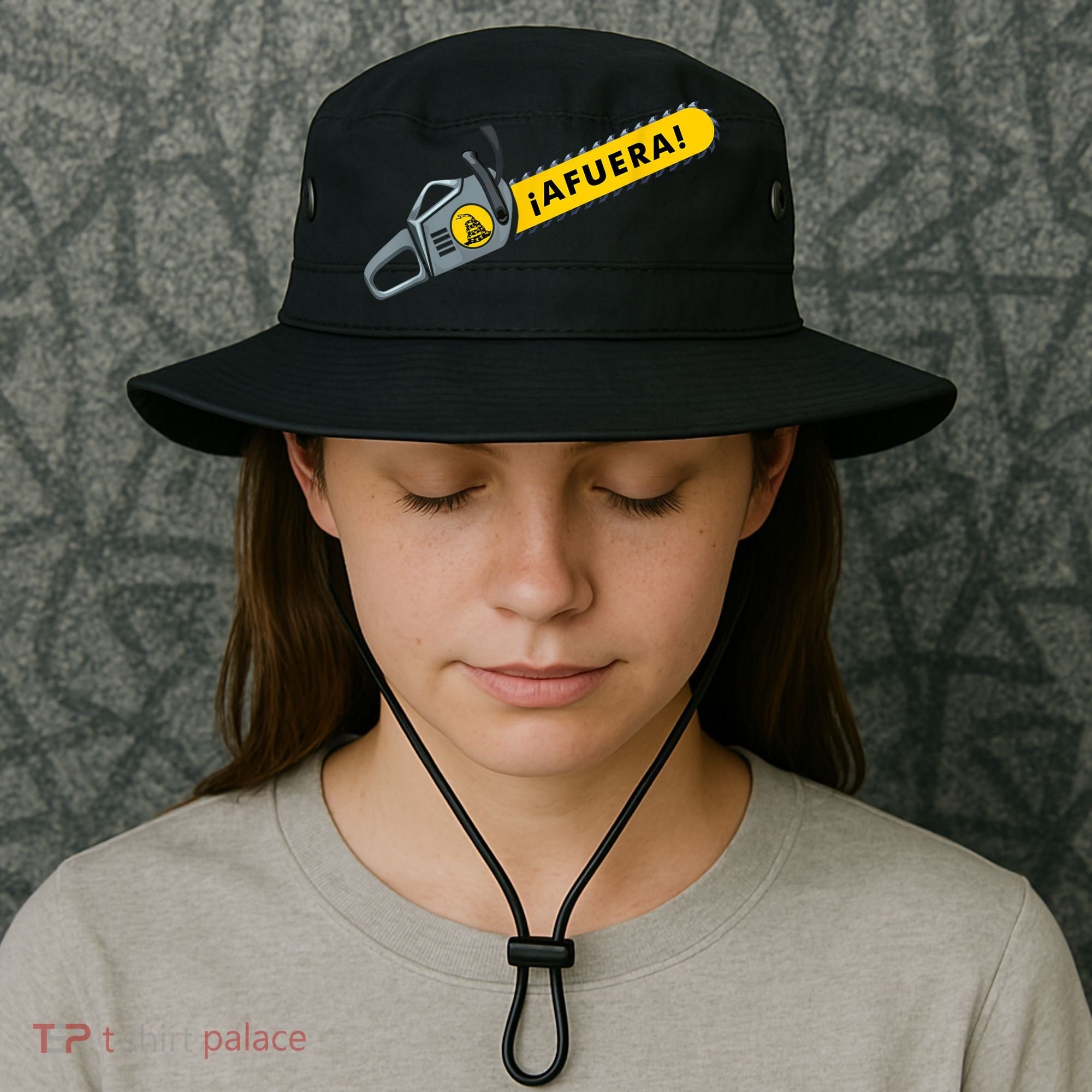 Afuera Milei Chainsaw Libertarian Ancap Liberty Freedom Bucket Hat