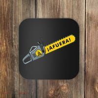 Afuera Milei Chainsaw Libertarian Ancap Liberty Freedom Coaster thumb 0