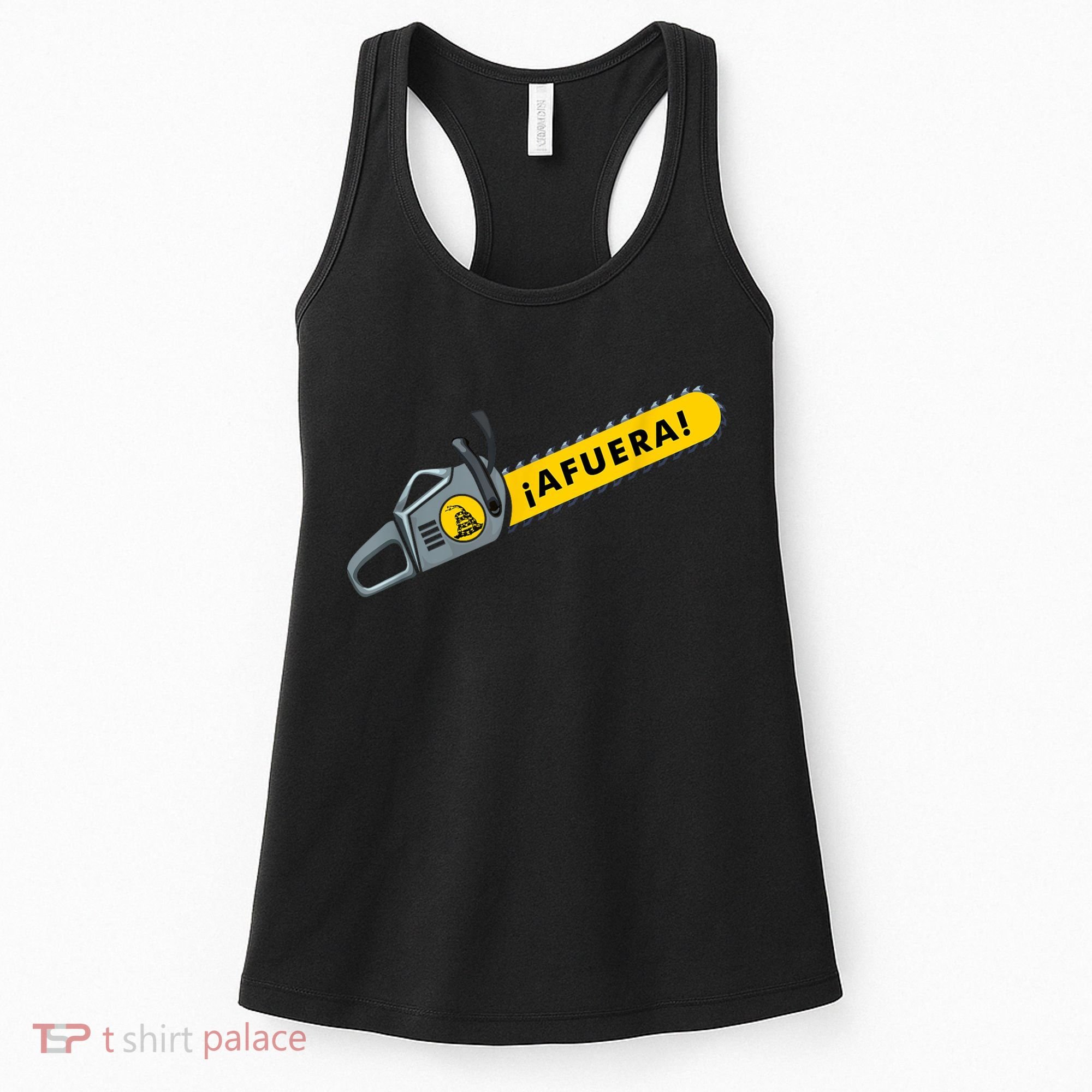 Afuera Milei Chainsaw Libertarian Ancap Liberty Freedom Women's Tank Top