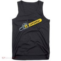 Afuera Milei Chainsaw Libertarian Ancap Liberty Freedom Tank Top thumb 0