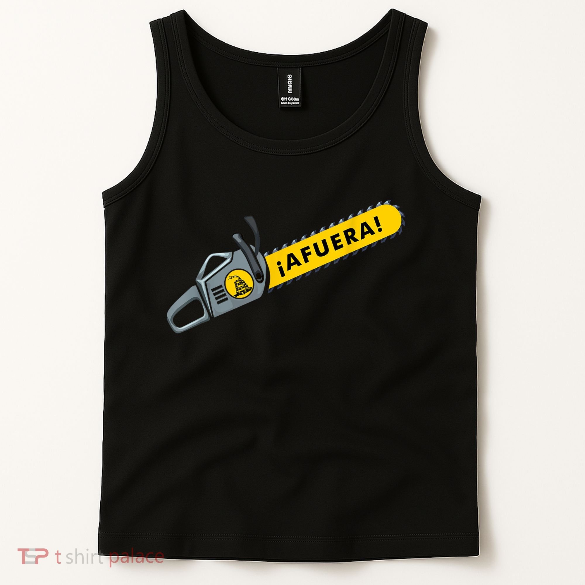Afuera Milei Chainsaw Libertarian Ancap Liberty Freedom Tank Top