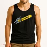 Afuera Milei Chainsaw Libertarian Ancap Liberty Freedom Tank Top thumb 3