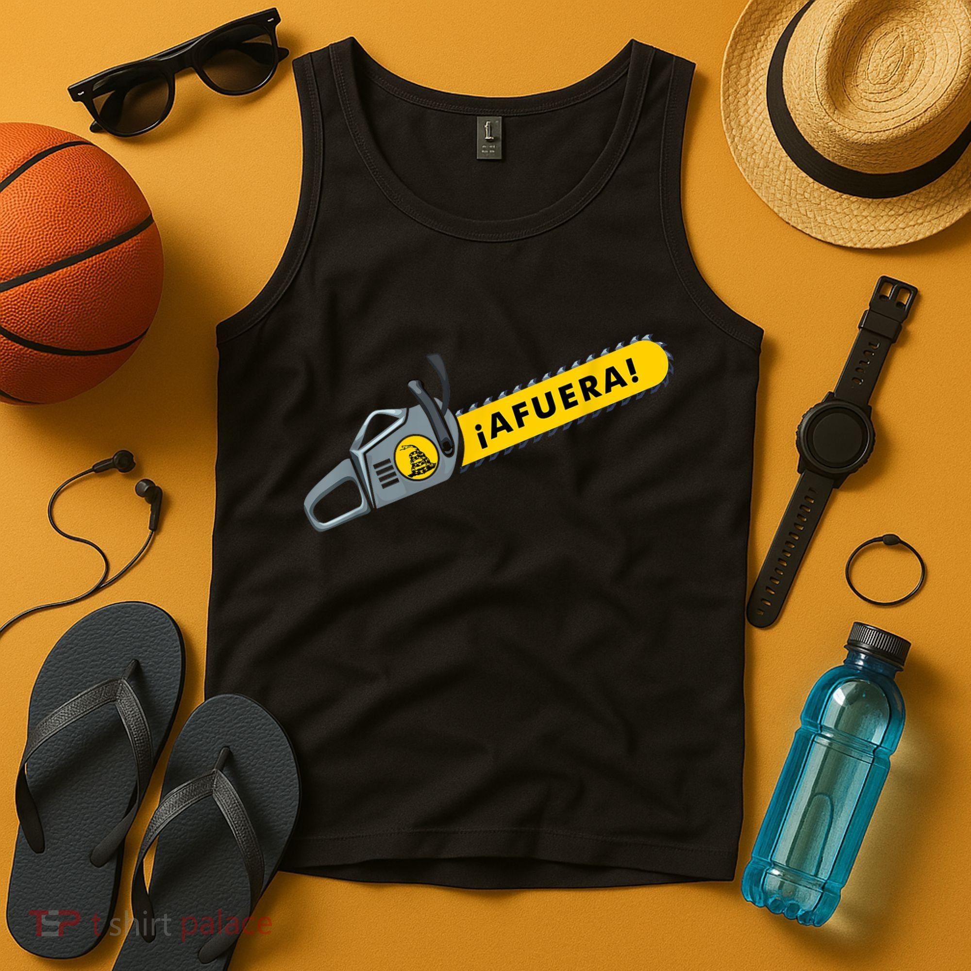Afuera Milei Chainsaw Libertarian Ancap Liberty Freedom Tank Top