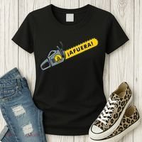 Afuera Milei Chainsaw Libertarian Ancap Liberty Freedom Women's T-Shirt thumb 3