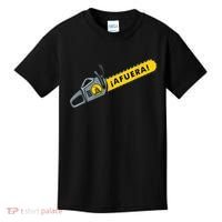 Afuera Milei Chainsaw Libertarian Ancap Liberty Freedom Kids T-Shirt thumb 0