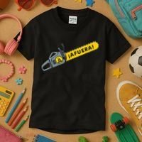Afuera Milei Chainsaw Libertarian Ancap Liberty Freedom Kids T-Shirt thumb 3