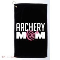 Archery Mom Crossbow Hunting Mother's Day Gift Great Gift Golf Towel thumb 0