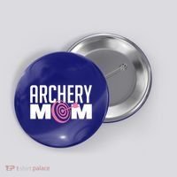 Archery Mom Crossbow Hunting Mother's Day Gift Great Gift Button thumb 0