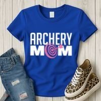 Archery Mom Crossbow Hunting Mother's Day Gift Great Gift Women's T-Shirt thumb 3