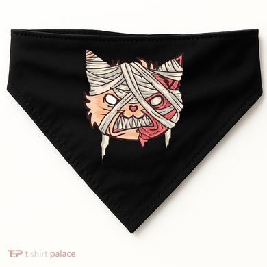 Angry Mummy Cat USA-Made Doggie Bandana
