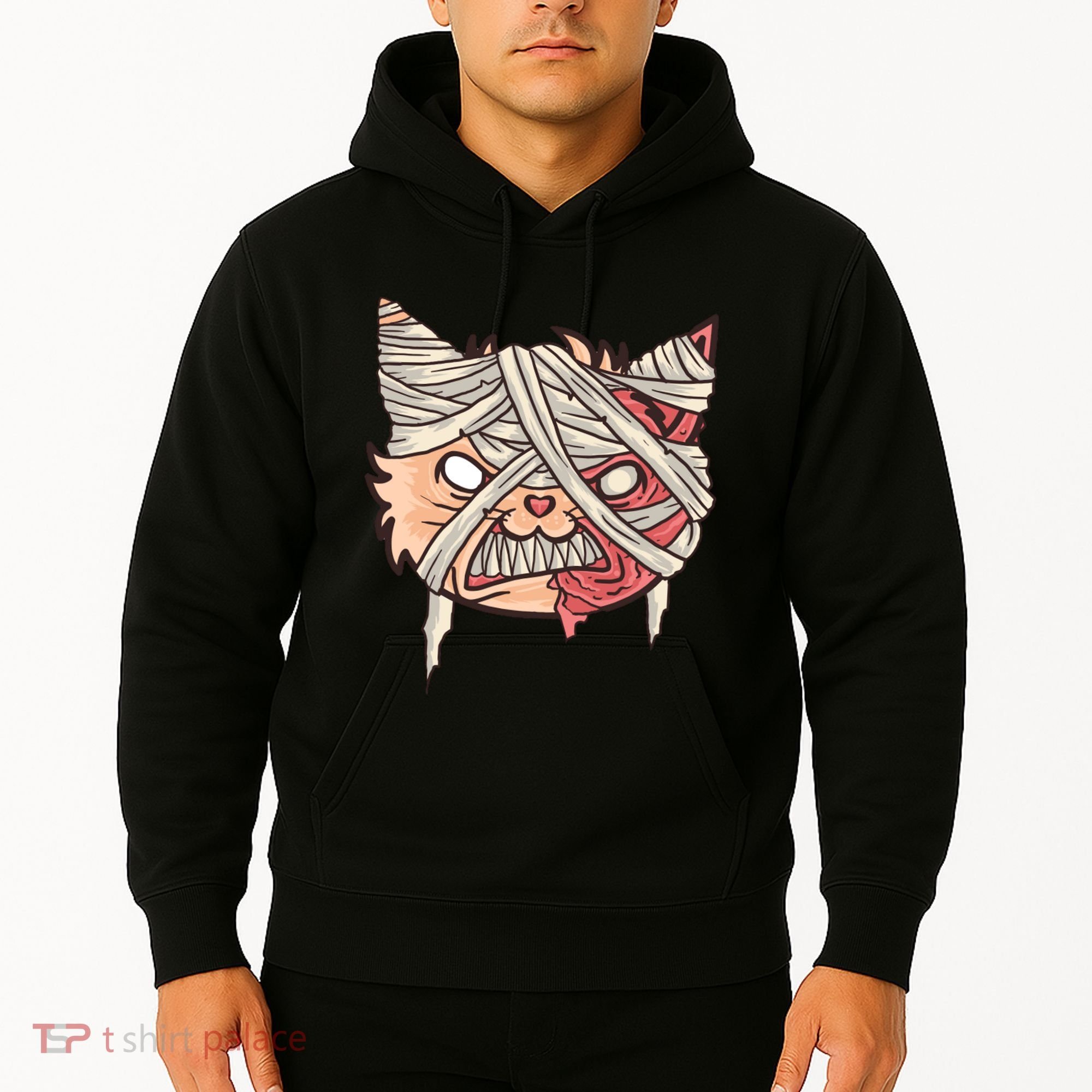 Angry Mummy Cat Hoodie