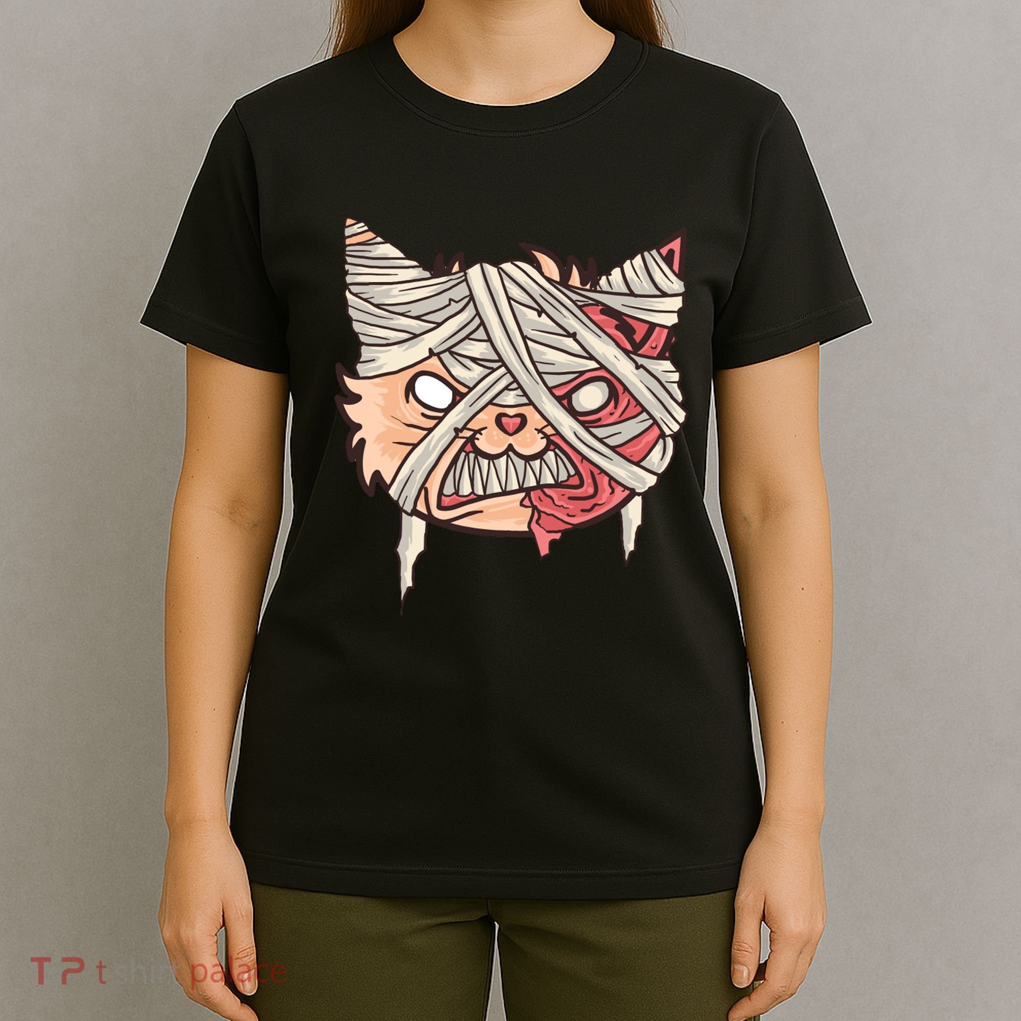Angry Mummy Cat T-Shirt