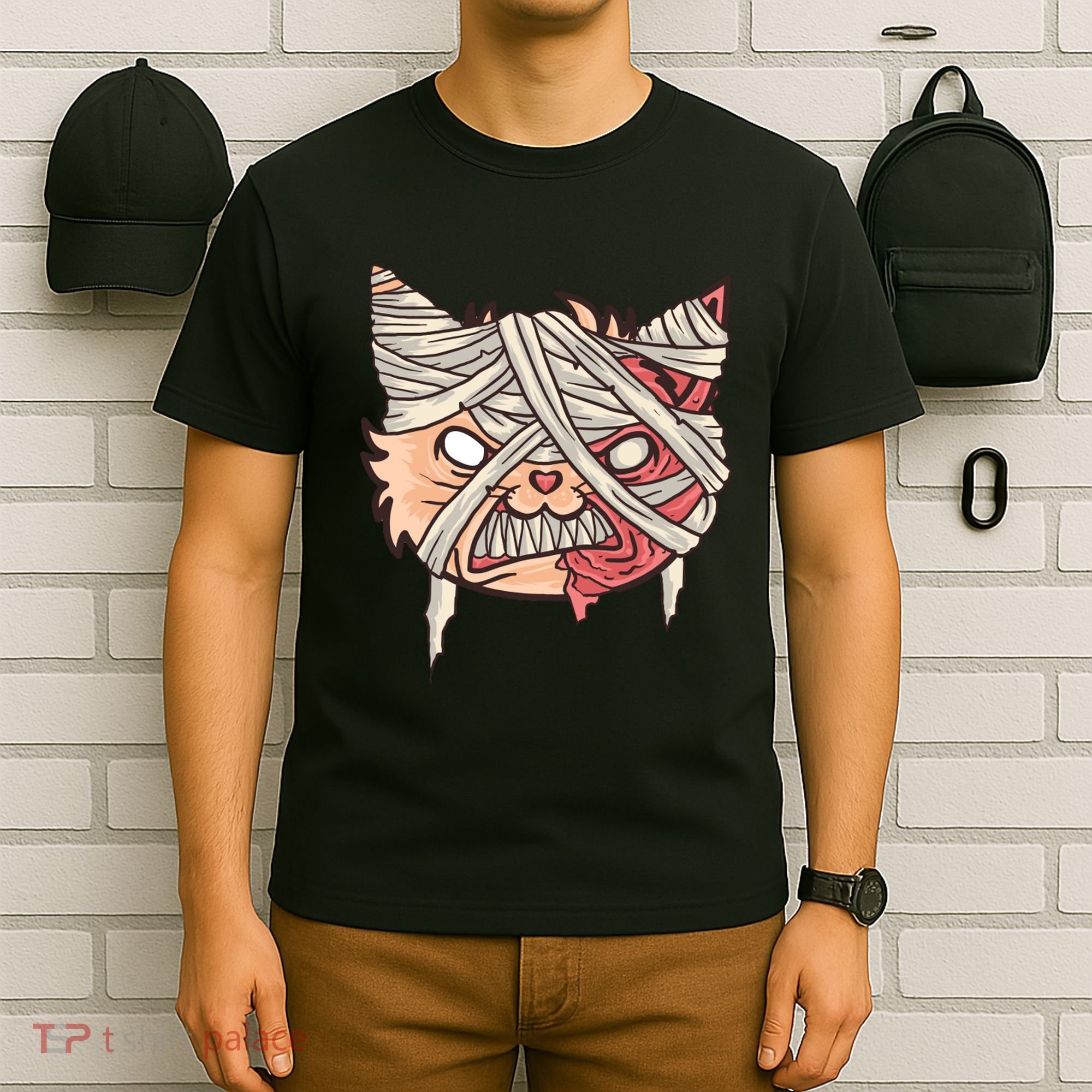 Angry Mummy Cat T-Shirt