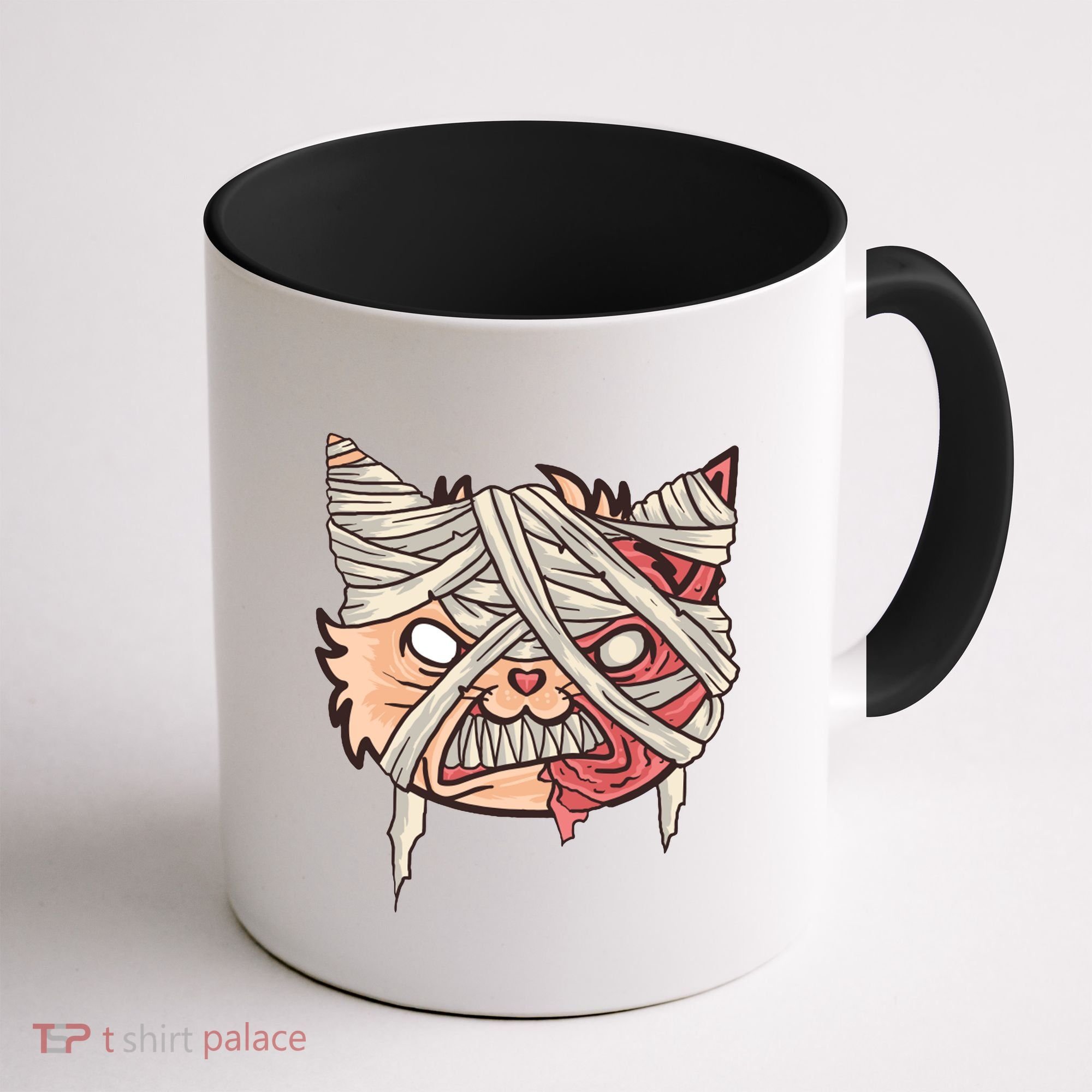 Angry Mummy Cat Coffee Mug