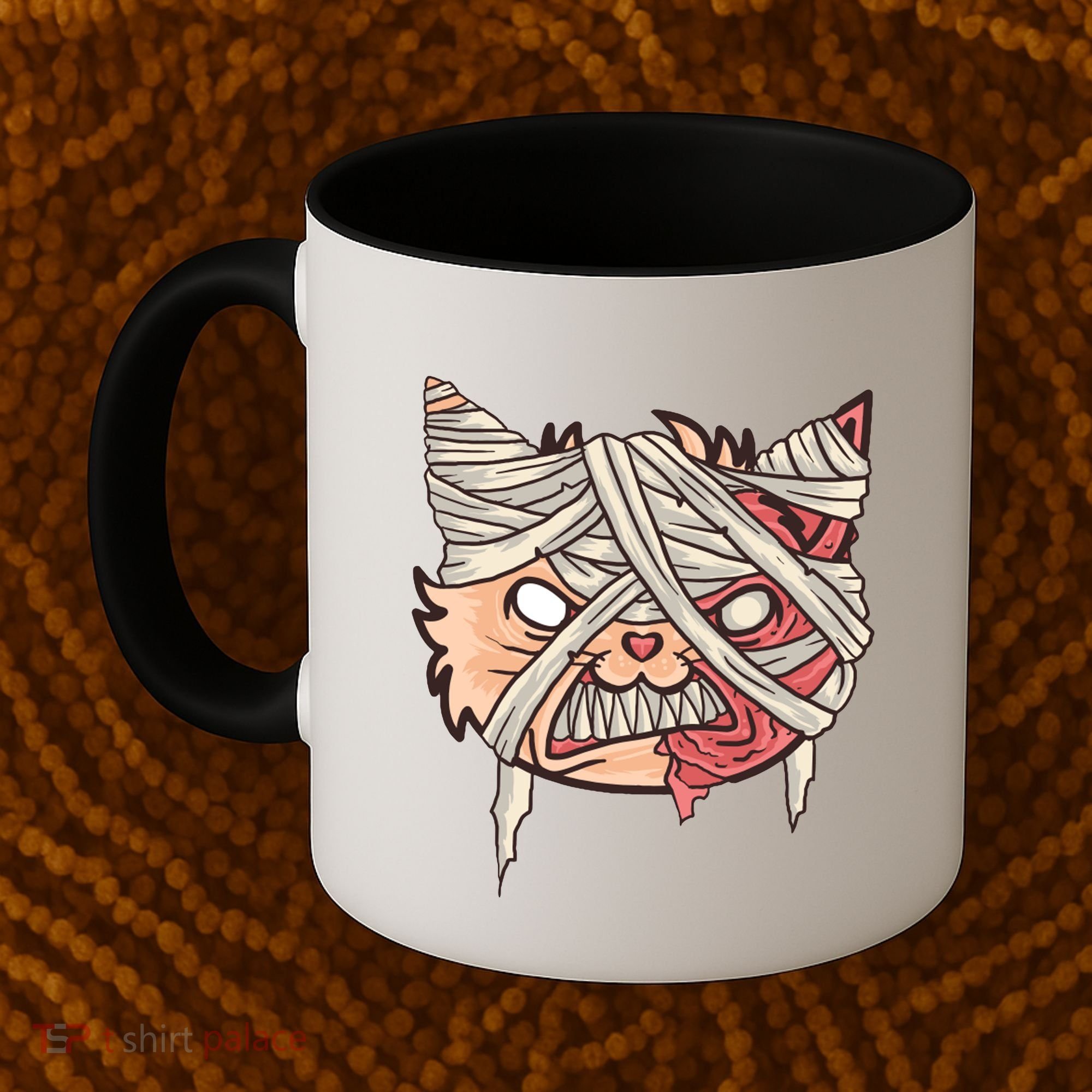 Angry Mummy Cat Coffee Mug