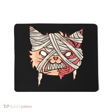 Angry Mummy Cat Mousepad