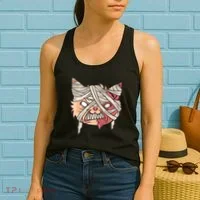 Angry Mummy Cat Women's Tank Top thumb 2