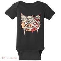 Angry Mummy Cat Baby Bodysuit thumb 0