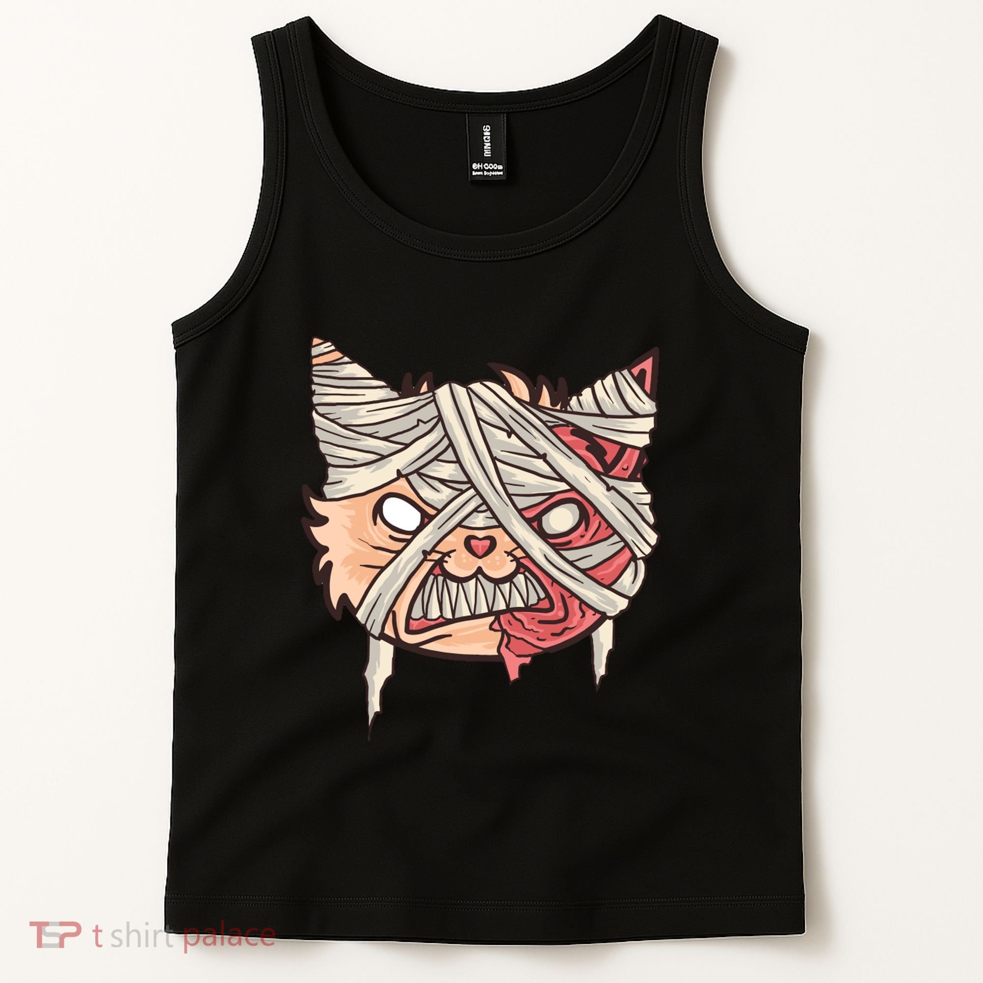 Angry Mummy Cat Tank Top