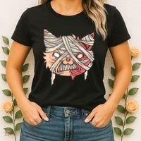 Angry Mummy Cat Women's T-Shirt thumb 2