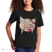 Angry Mummy Cat Kids T-Shirt thumb 2